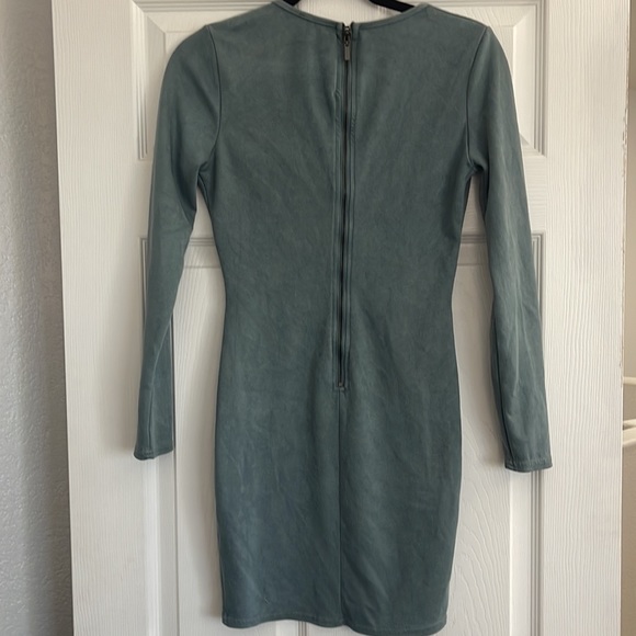 Cool toned Blue Mini Dress - Picture 4 of 4